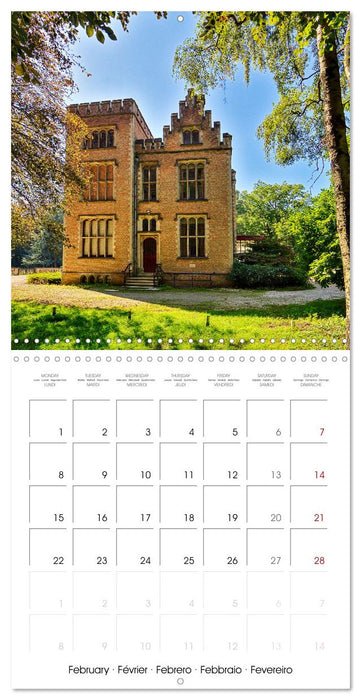 Comté de Flandre (CALVENDO Calendrier mensuel 2027)