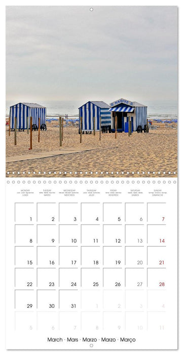 Comté de Flandre (CALVENDO Calendrier mensuel 2027)