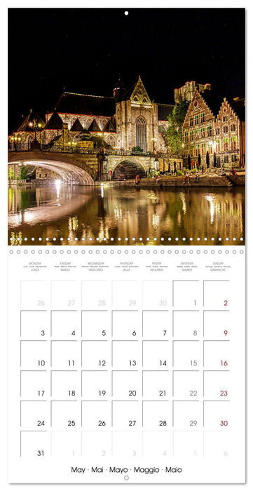 Comté de Flandre (CALVENDO Calendrier mensuel 2027)