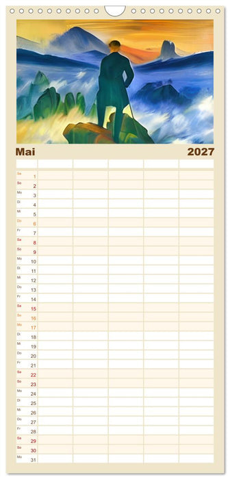 Malertausch (CALVENDO Familienplaner 2027)