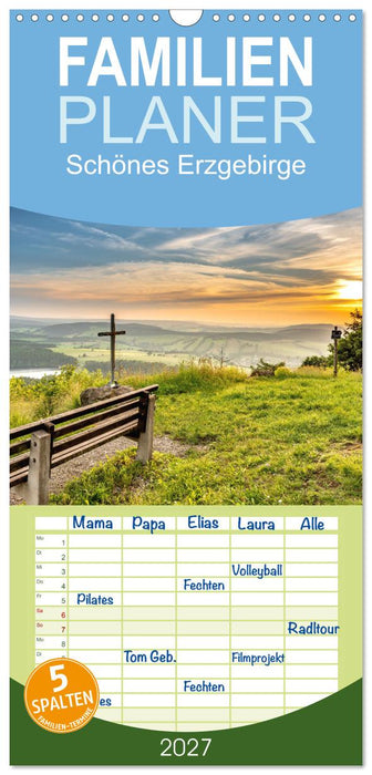 Schönes Erzgebirge (CALVENDO Familienplaner 2027)