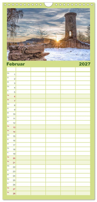 Schönes Erzgebirge (CALVENDO Familienplaner 2027)