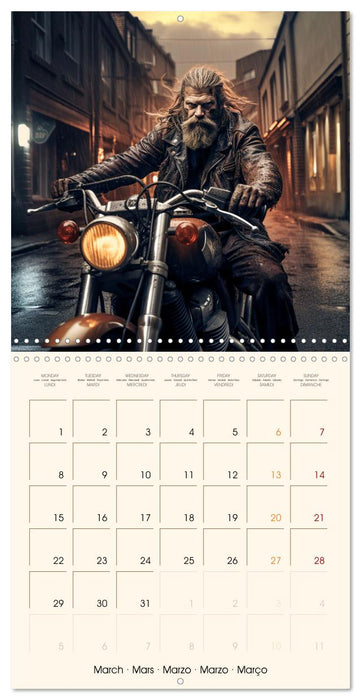 Ride to Valhalla (CALVENDO Monthly Calendar 2027)