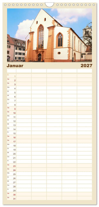 Freiburg - Breisgau Metropole (CALVENDO Familienplaner 2027)