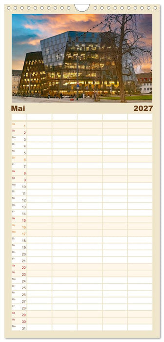 Freiburg - Breisgau Metropole (CALVENDO Familienplaner 2027)