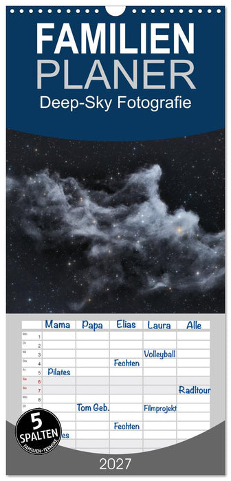 Deep-Sky Fotografie (CALVENDO Familienplaner 2027)