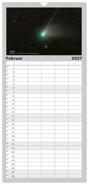 Deep-Sky Fotografie (CALVENDO Familienplaner 2027)