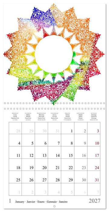 Your personalised yoga planner (CALVENDO Monthly Calendar 2027)