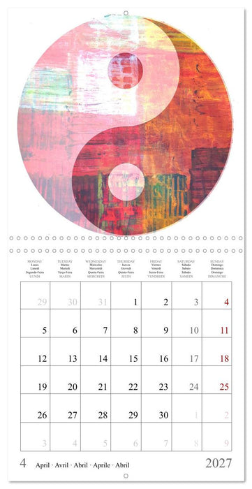 Your personalised yoga planner (CALVENDO Monthly Calendar 2027)