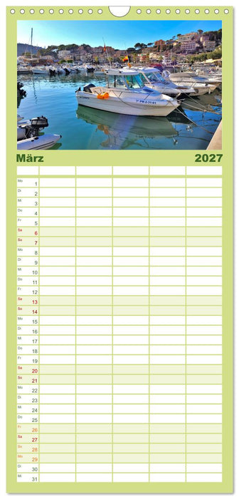 Port de Sóller - Mallorca (CALVENDO Familienplaner 2027)