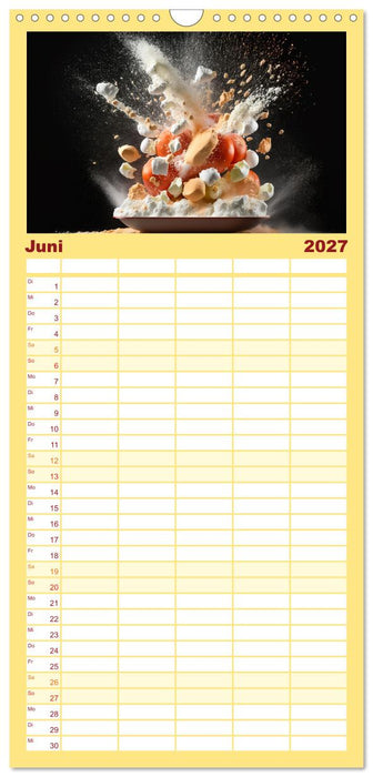 Italienische Gerichte (CALVENDO Familienplaner 2027)