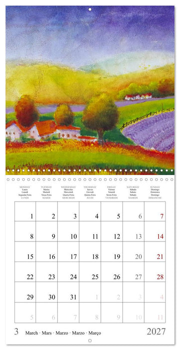 The colours of Tuscany in Italy (CALVENDO Monthly Calendar 2027)