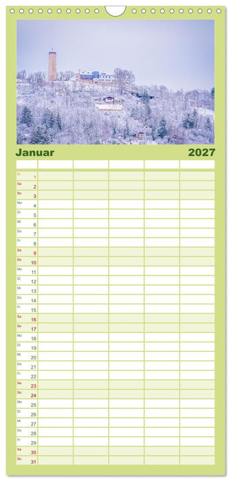 Jena - Faszination in Bildern (CALVENDO Familienplaner 2027)