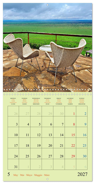 Discover Soroi Lions Bluff Lodge - Kenya (CALVENDO Monthly Calendar 2027)