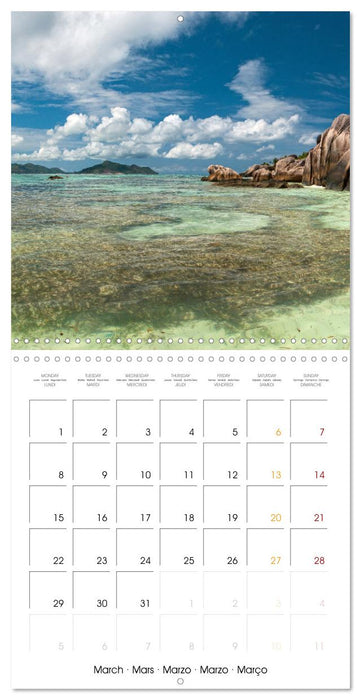 Seychelles The granite islands (CALVENDO Monthly Calendar 2027)