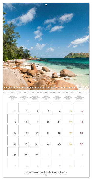 Seychelles The granite islands (CALVENDO Monthly Calendar 2027)