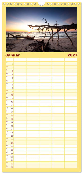 Traumhaftes Baltikum (CALVENDO Familienplaner 2027)