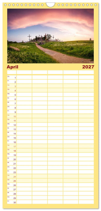 Traumhaftes Baltikum (CALVENDO Familienplaner 2027)