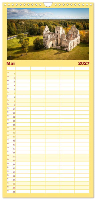 Traumhaftes Baltikum (CALVENDO Familienplaner 2027)