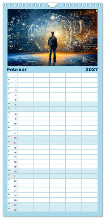 Universum der Wissenschaften (CALVENDO Familienplaner 2027)