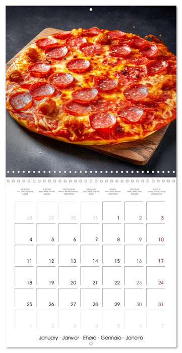 Pizza Perfection (CALVENDO Monthly Calendar 2027)