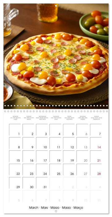 Pizza Perfection (CALVENDO Monthly Calendar 2027)