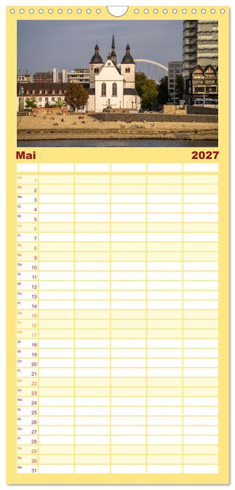 Cologne - Köln (CALVENDO Familienplaner 2027)