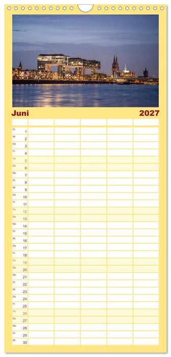 Cologne - Köln (CALVENDO Familienplaner 2027)