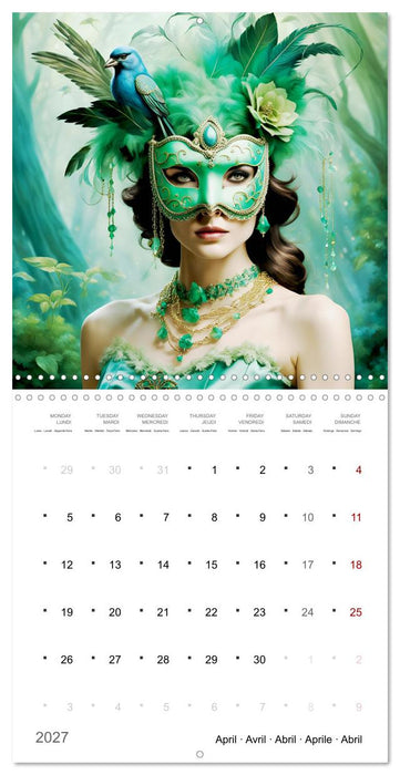 Transformation fascinante (CALVENDO Calendrier mensuel 2027)