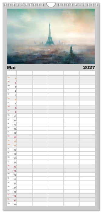 Fantasiestädte (CALVENDO Familienplaner 2027)