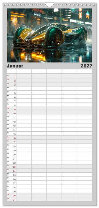 Future Rides (CALVENDO Familienplaner 2027)