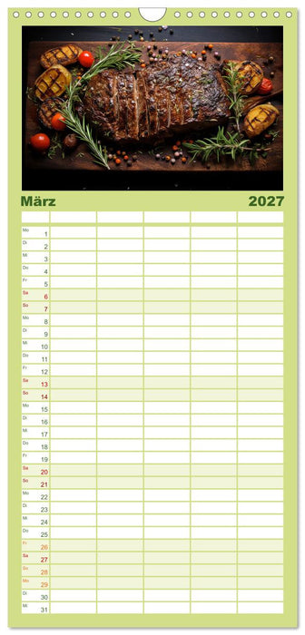 Lecker Ordnung (CALVENDO Familienplaner 2027)