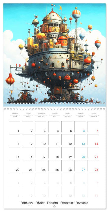 Élévation dans les airs (CALVENDO Calendrier mensuel 2027)