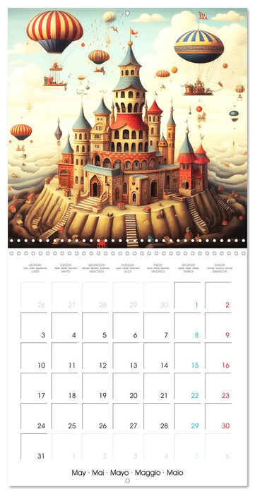 Élévation dans les airs (CALVENDO Calendrier mensuel 2027)