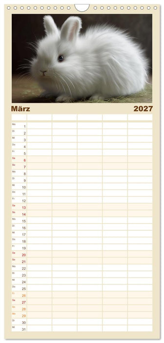 Zauberhafte Fluffies (CALVENDO Familienplaner 2027)
