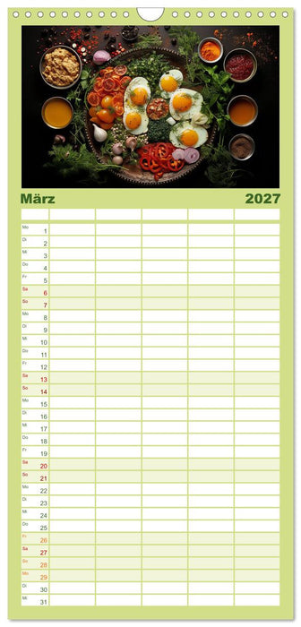 Ordentlich Paleo (CALVENDO Familienplaner 2027)