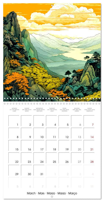 Japan Harmony (CALVENDO Monthly Calendar 2027)