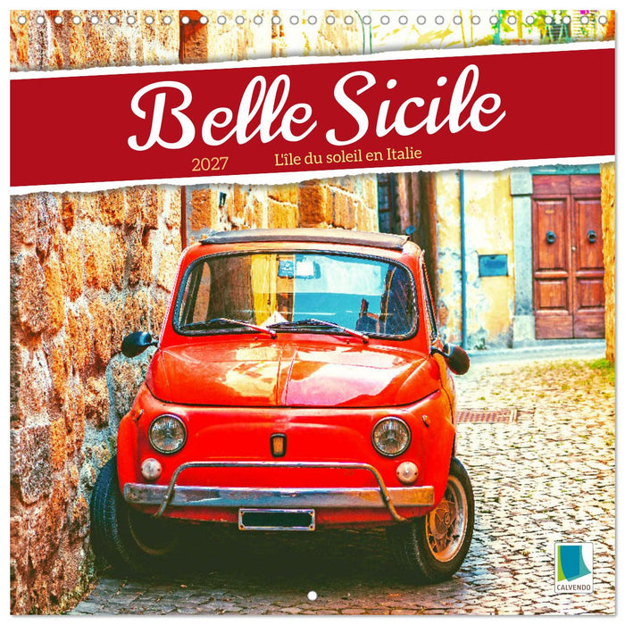 Belle Sicile (CALVENDO Calendrier mensuel 2027)
