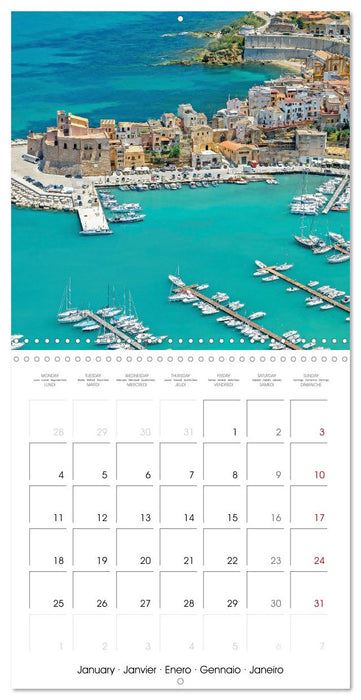Belle Sicile (CALVENDO Calendrier mensuel 2027)