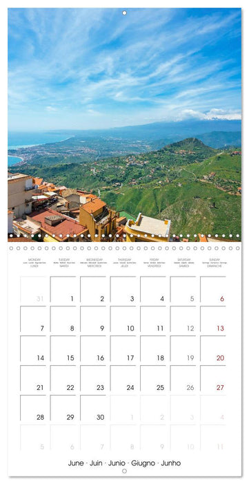 Belle Sicile (CALVENDO Calendrier mensuel 2027)