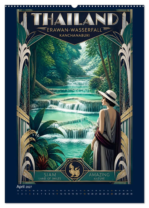 Sehnsucht Thailand - Die Mid-Century Collection (CALVENDO Wandkalender 2027)