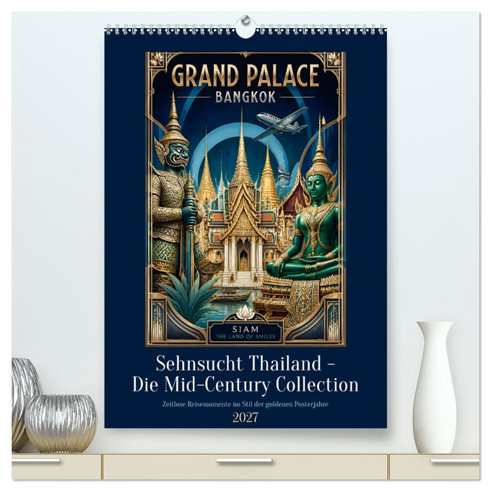 Sehnsucht Thailand - Die Mid-Century Collection (CALVENDO Premium Wandkalender 2027)