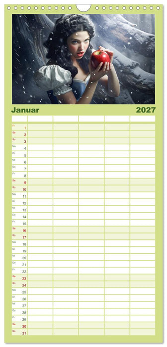 Willkommen im Märchenland (CALVENDO Familienplaner 2027)