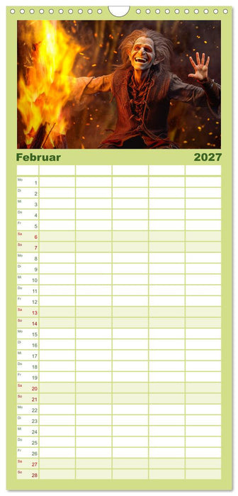 Willkommen im Märchenland (CALVENDO Familienplaner 2027)