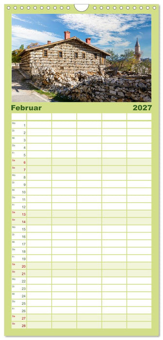 Die Südtürkei entdecken (CALVENDO Familienplaner 2027)