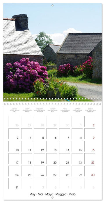 Le village de Rostudel (CALVENDO Calendrier mensuel 2027)