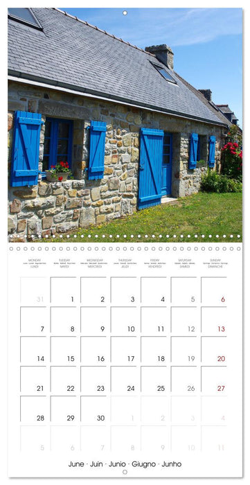 Le village de Rostudel (CALVENDO Calendrier mensuel 2027)