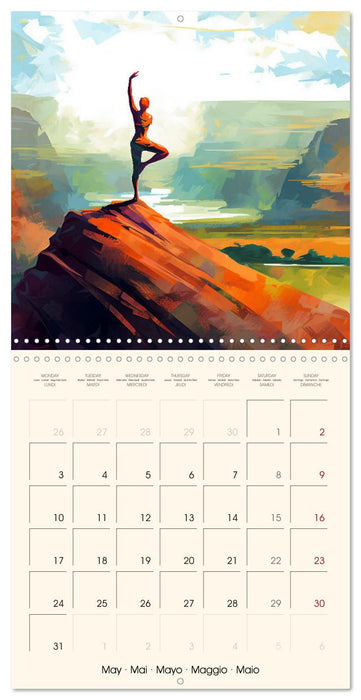 Never Forget Yoga (CALVENDO Monthly Calendar 2027)