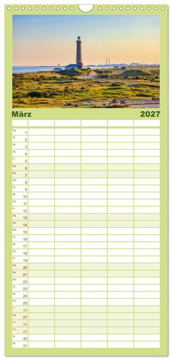 Dänemark - Das wunderschöne Land im Norden. (CALVENDO Familienplaner 2027)