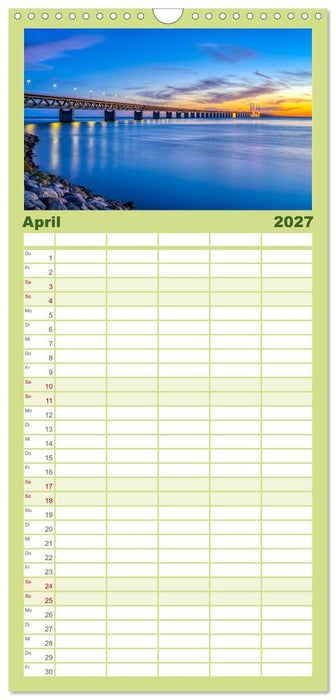Dänemark - Das wunderschöne Land im Norden. (CALVENDO Familienplaner 2027)